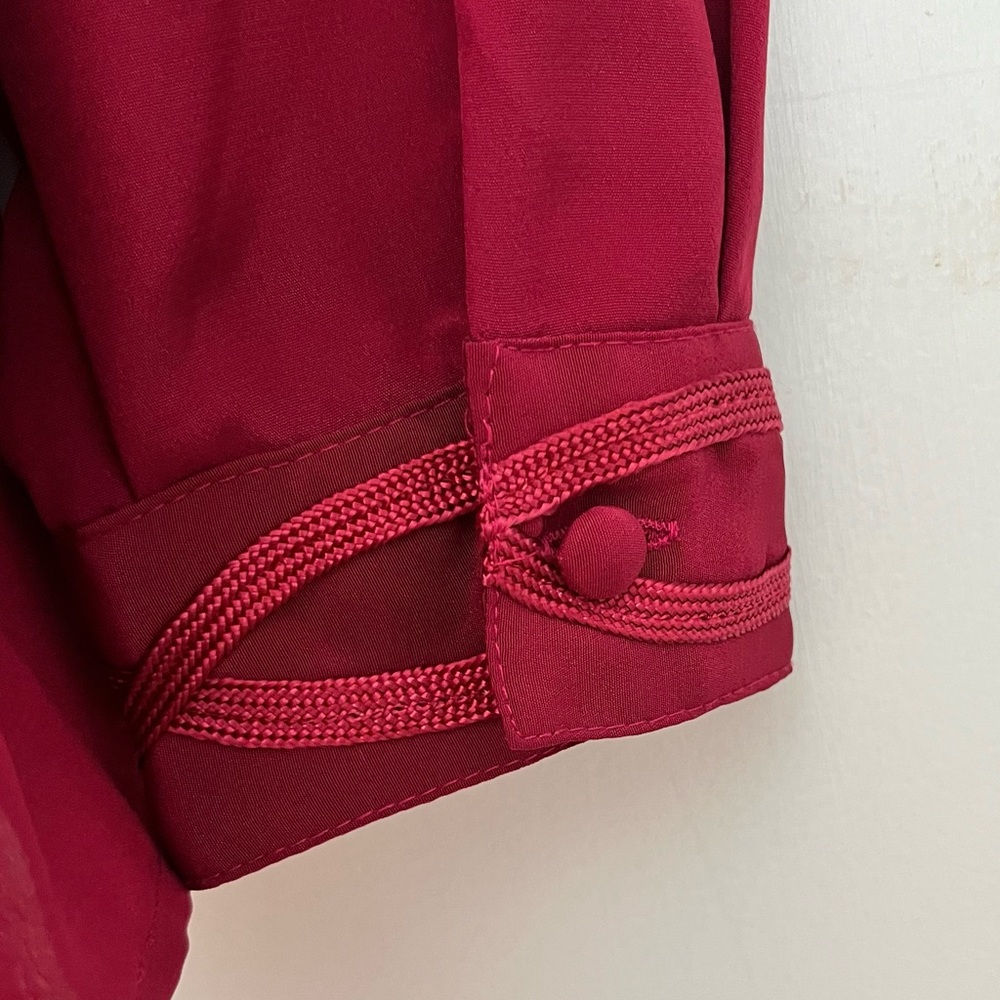 Vintage Yves St. Clair Red Blouse - Picture 9 of 15